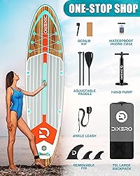 Dixero Inflatable Stand Up Paddle Board with SUP