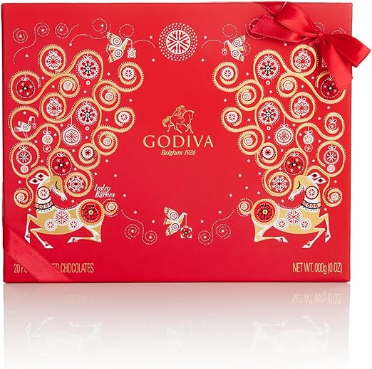 Godiva Chocolate Christmas 2017 Chocolates, 20Piece Amazon.co.uk Grocery