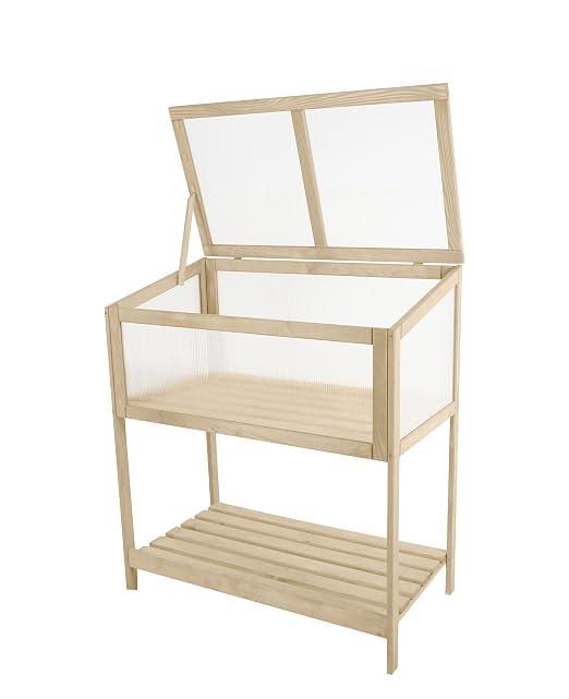 Bancal Pino Madera 89 x 49 x 101 cm fsc100% Stand Bancal Maceta ...