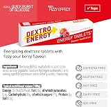 Dextro Energy Fizzy Sour Berry Tablets 47g Pack of 24 Vegan Fast Carbs view 4