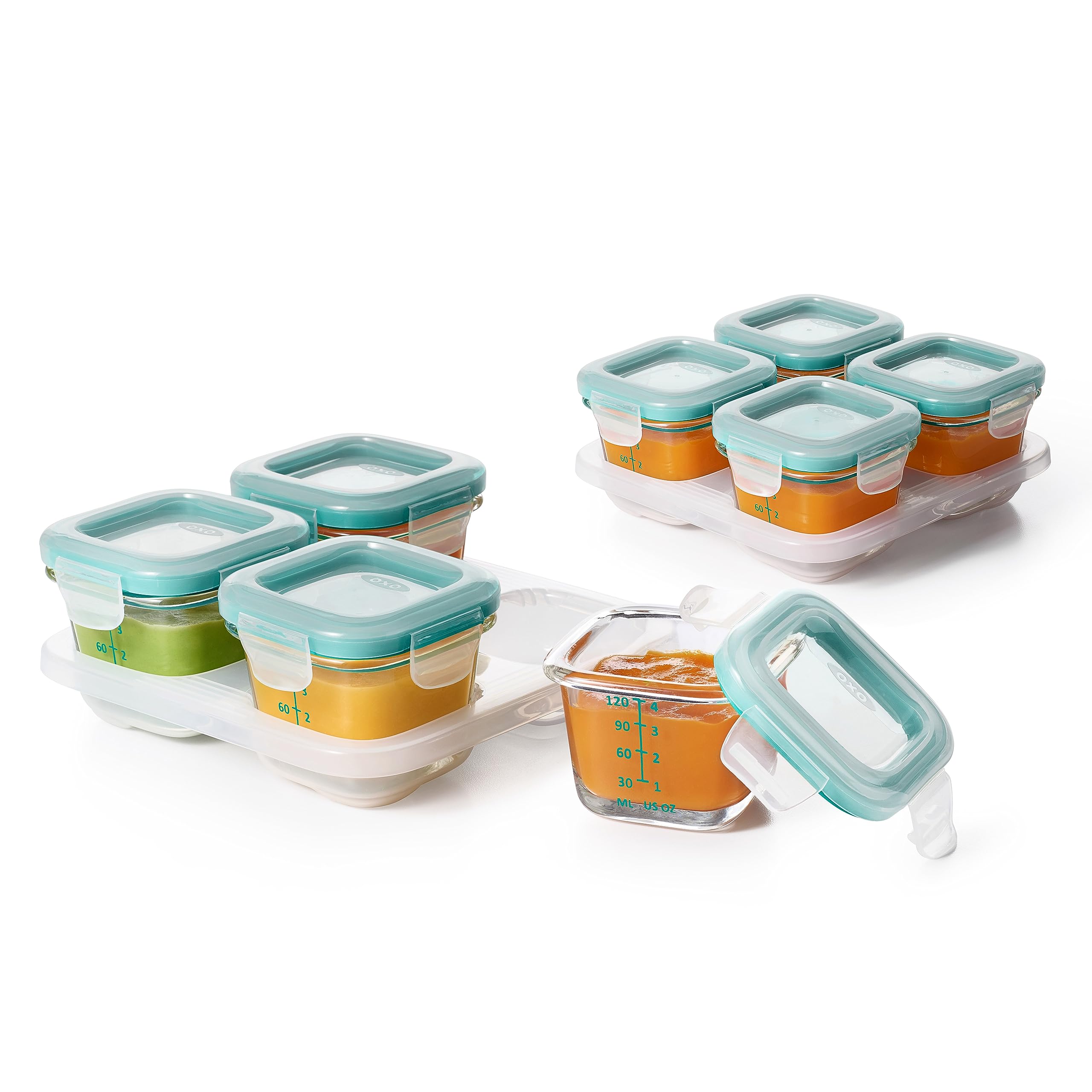 Photo 1 of OXO Tot 8pc Glass Baby Block Set