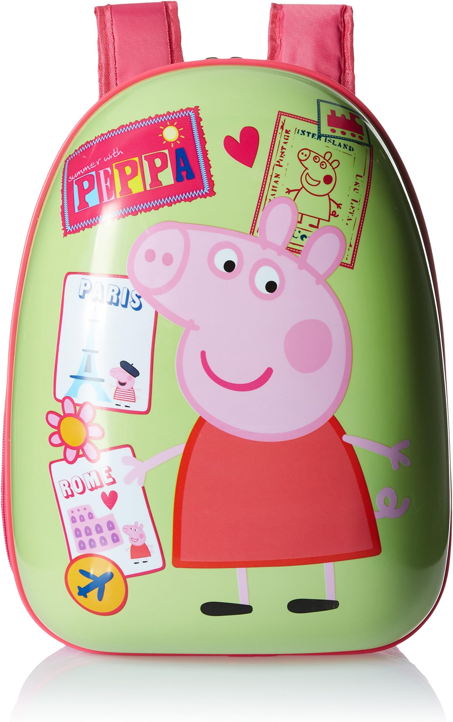 ABS 38 cms Multi-Color Hardsided Kids' Luggage (MBE-PP014)