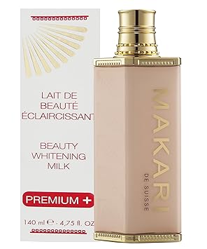 Makari Classic Premium Beauty Skin Whitening Milch 4 75 Fl Oz Intensive Aufhellung Aufhellung Toning Korperlotion Tagliche Feuchtigkeitsbehandlung Fur Dunkle Flecken Akne Narben Amazon De Beauty