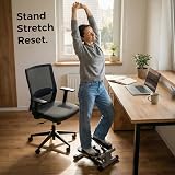 Niceday Mini Stepper Exercise Machine with Resistance Bands LCD Monitor view 8