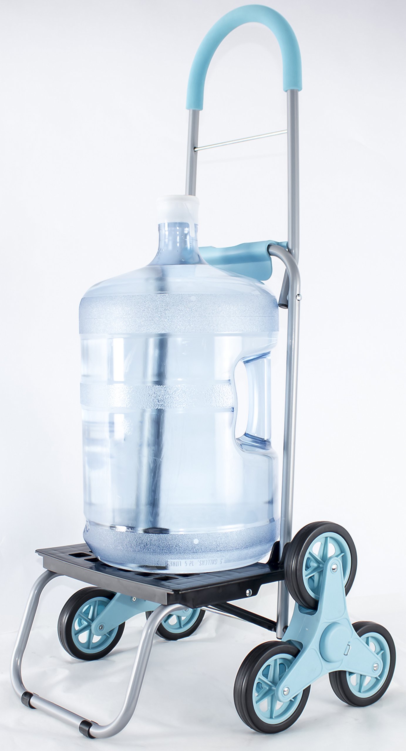 Trolley Dolly Stair Climber, Morrocan Tile Grocery Foldable Cart Condo