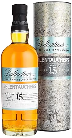 Ballantine's THE GLENTAUCHERS 15 Years Old Single Malt Scotch Whisky mit Geschenkverpackung (1 x 0.7 l)