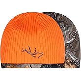 EDTREK Reversible Windproof Fleece Beanie Hat - Warm Winter Hat for Hunting Fishing Camping in Cold Weather