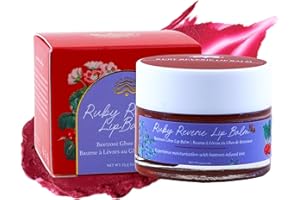 Beetroot & Ghee Lip Balm for Healing & Rosy Tint | Repair Dry, Cracked Lips, Anti-Aging | Lightweight, Non-Sticky Formula | 1