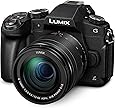 Panasonic DMC-G81MEG-K Lumix G Systemkamera (16 MP, 4K Foto-Video, Dual I.S. Bildstabilisator, OLED-Sucher, Hybrid Kontrast AF, 7,5 cm Touchscreen, WiFi) mit Objektiv H-FS12060/F3,5-5,6/ OIS schwarz