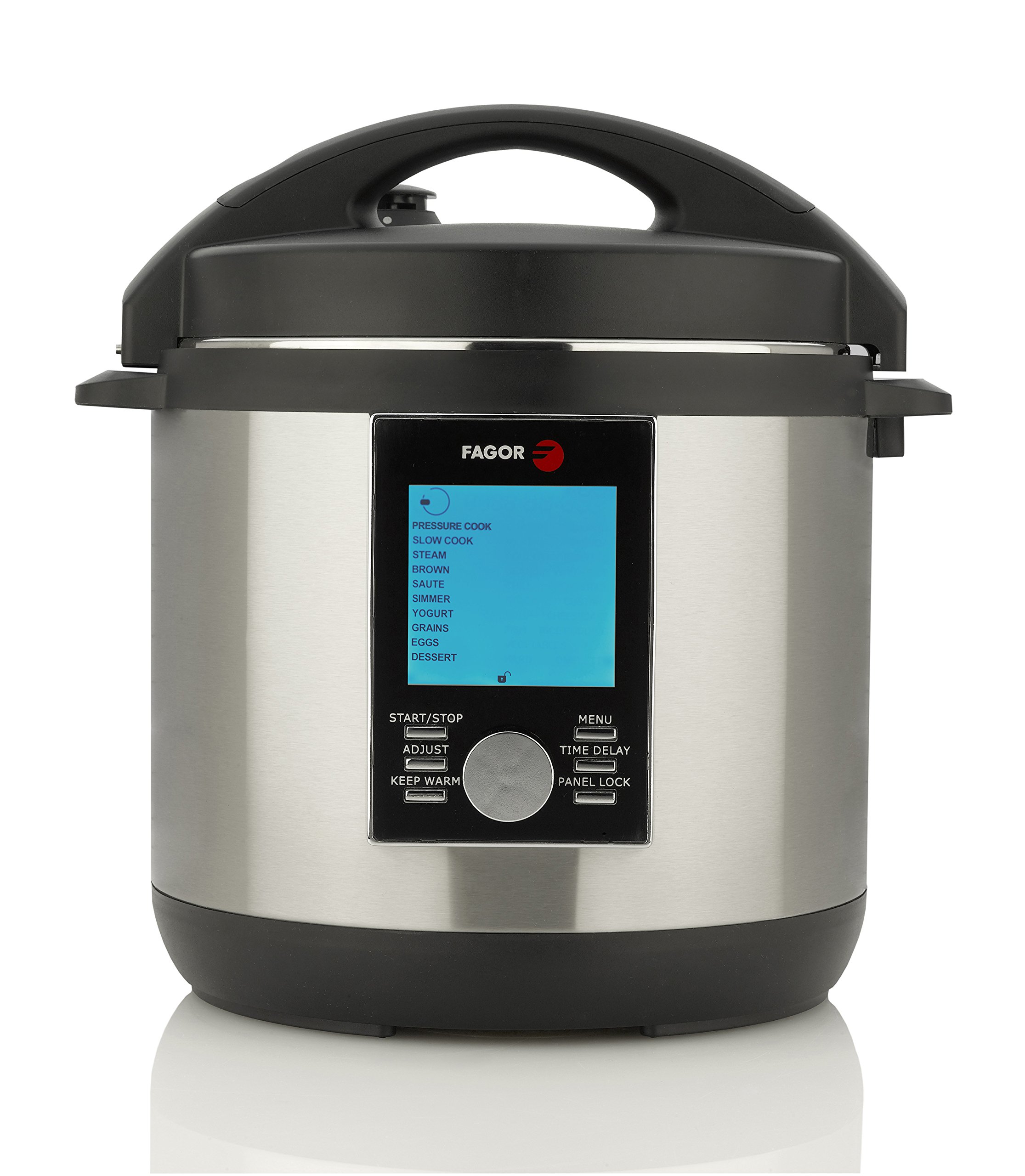 Fagor 935010062 Electric Multi-Cooker, quart, Stainless Steel in