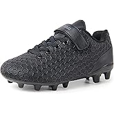 BomKinta Kids Soccer Cleats Firm Ground Athletic Outdoor Football Shoes