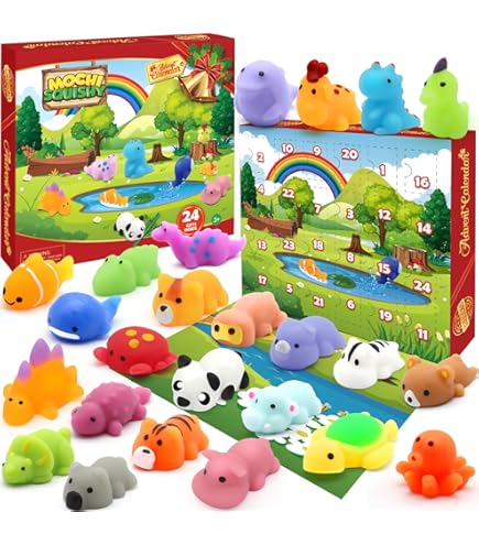 Amazon.com: SURCVIO Christmas Advent Calendar 2025 for Kids, 24