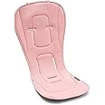 Bugaboo Dual Comfort Seat Liner Fully Reversible to Regulate Body Temperature, Compatible with All Bugaboo Strollers-Morning Pink