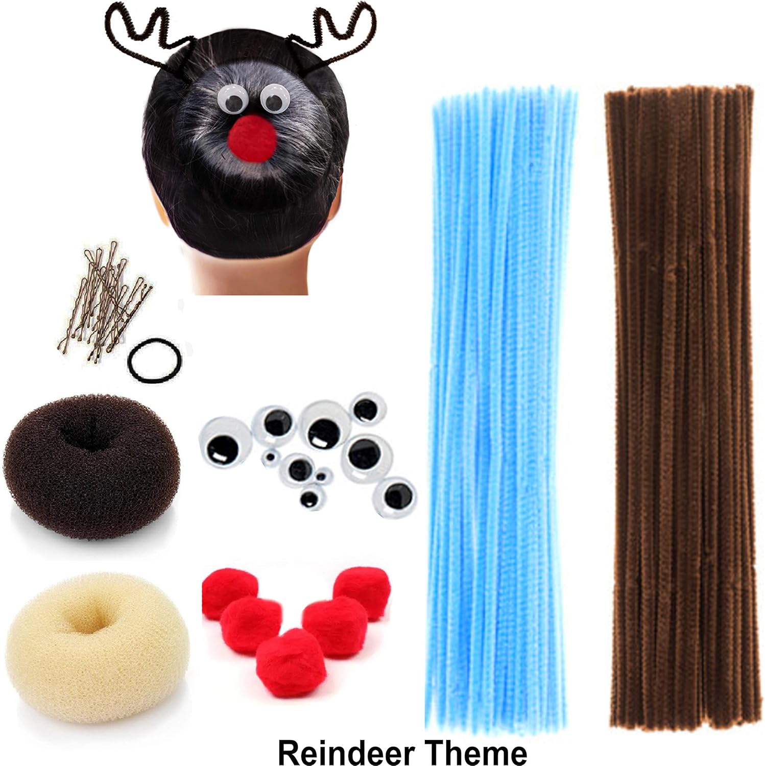 Beaute Galleria Bundle Creativity Hairstyle Chenille Stems Pipe