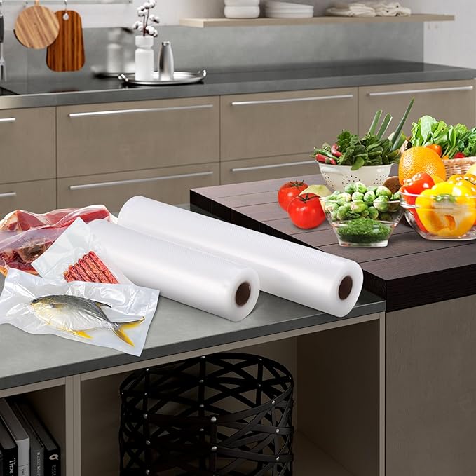 Amazon De Vacuum Sealer Rolls 5m 20x500cm 6 Rolls