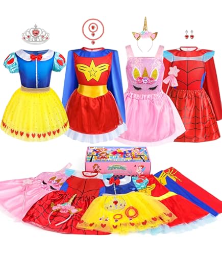 amscan 9908396 Désguisements Wonder Woman Classique Pour Enfants Filles 3-4 Années, Bleu/Rouge amscan 9908396 Désguisements Wonder Woman Classique Pour Enfants Filles 3-4 Années, Bleu/Rouge
