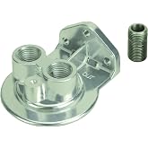 Derale 25728 Remote Filter Mount Kit, Silver