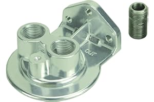 Derale 25728 Remote Filter Mount Kit, Silver