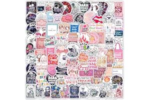 BEMAYSELF BAMAYSELF 175 Pcs Book Stickers for Kindle - Romantic Holographic and Smutty Bookish Sticker Pack for Readers, Glitter Vinyl Adult Spicy and Reading Booktok Decal for Laptop Ebook Readers Water Bottle