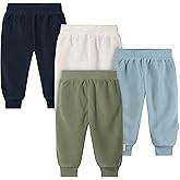 Gerber Baby Boys 4-Pack Microfleece Sweatpants