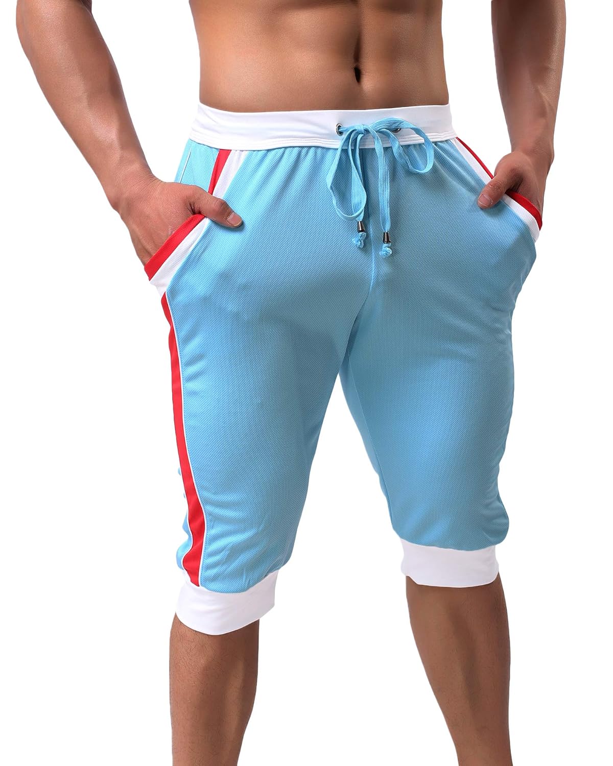 capri running shorts