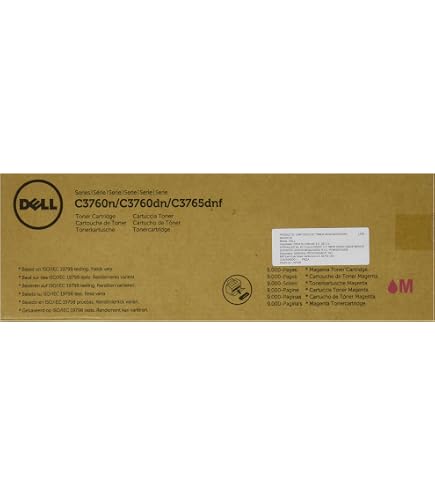 Amazon.com: Dell 2GYKF Toner Cartridge C3760N/C3760DN/C3765DNF