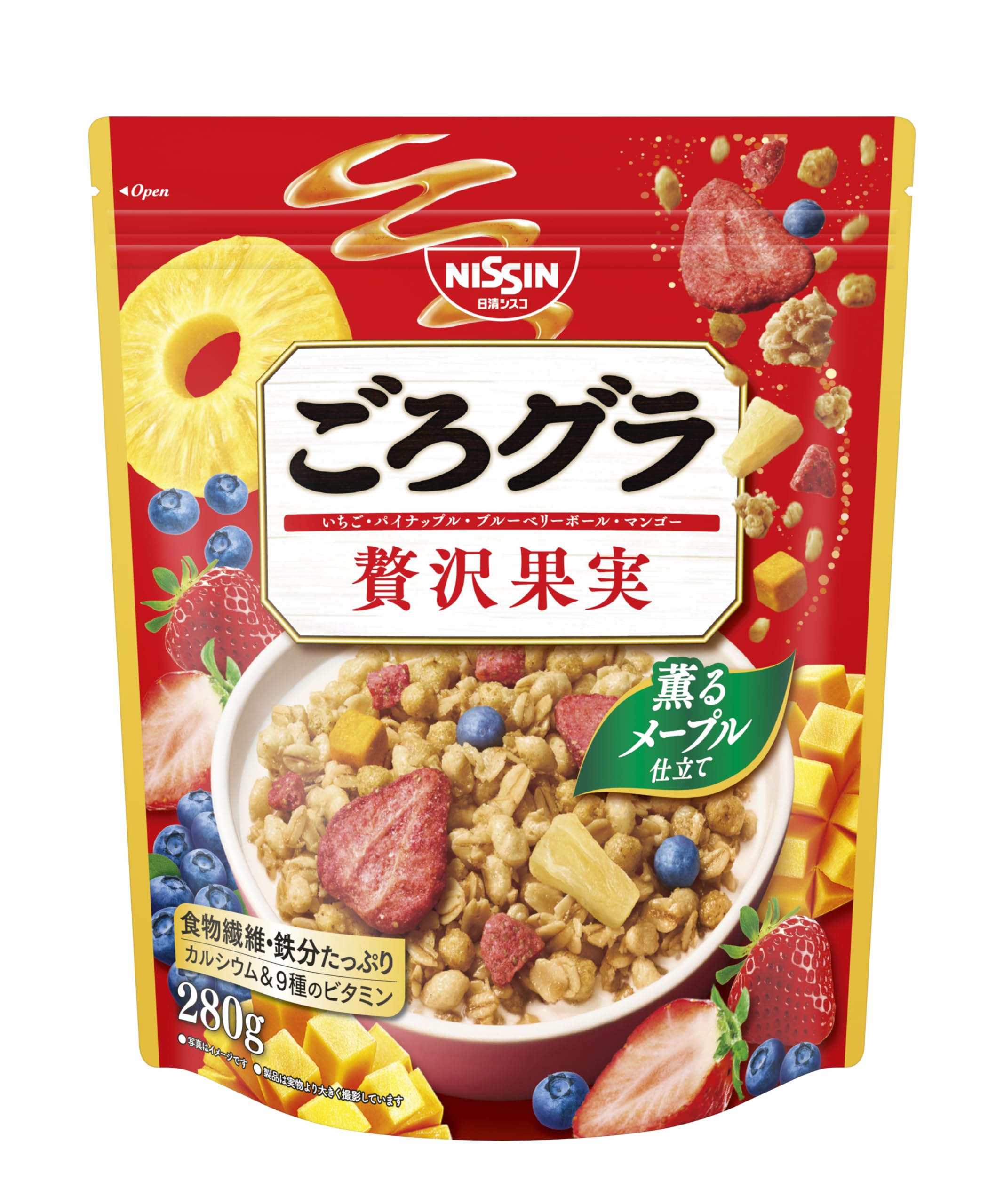 日清シスコ ごろグラ 贅沢果実 280g
