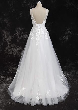 vestidos de novia en amazon