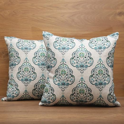 Buy SEEVO Polyester Decorative Printed Handmade Throw/Pillow Cushion