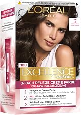 L'Oreal Paris Excellence 3 Darkest Brown Triple Pack Hair Dye view 9