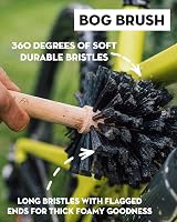 Peaty's Complete Bike Brush Set - Beech Wood Cleaning Brushes (4pc) view 2