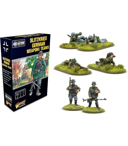 Warlord Games Fallschirmjäger D’hiver – 6 Figurines 28 Mm Pour Bolt Action, Armes De Soutien Et Sniper
