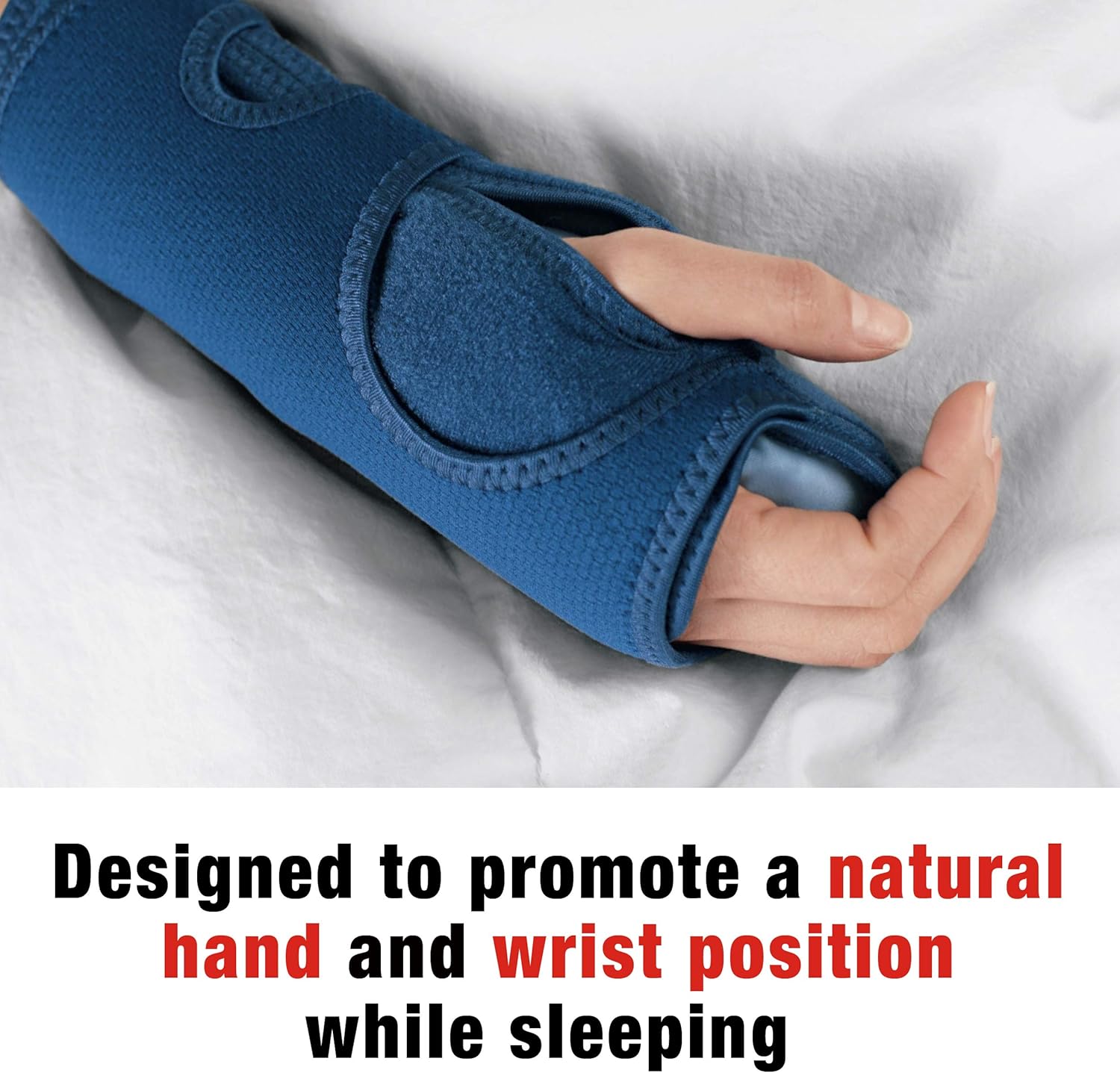 ACE Night Wrist Sleep Support, Helps relieve symptoms of Carpal Tunnel Syndrome, Money Back Guarantee: Health & Personal Care