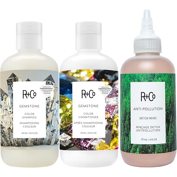 Amazon.com: R+Co Atlantis B5 Shampoo + Conditioner Travel Set