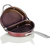 TECHEF - Frittata and Omelette Pan, Coated with New Teflon Select/Non-stick Coating (PFOA Free) (Purple)