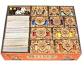 TowerRex Organizer for Root, Board Game Storage | Underworld, Riverfolk, Marauder, Clockwork Expansions Compatible, Fits Sleeved Cards, Removable In-Game Trays