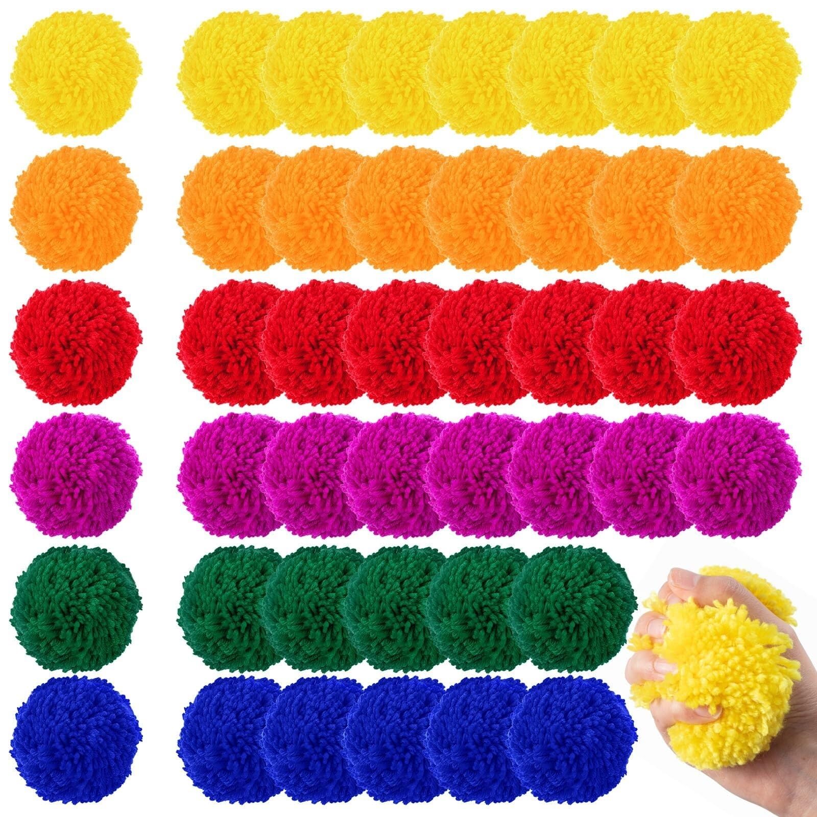 FRESHBALL 48 Pcs Kickball Dodgeballs 3.5 Inches