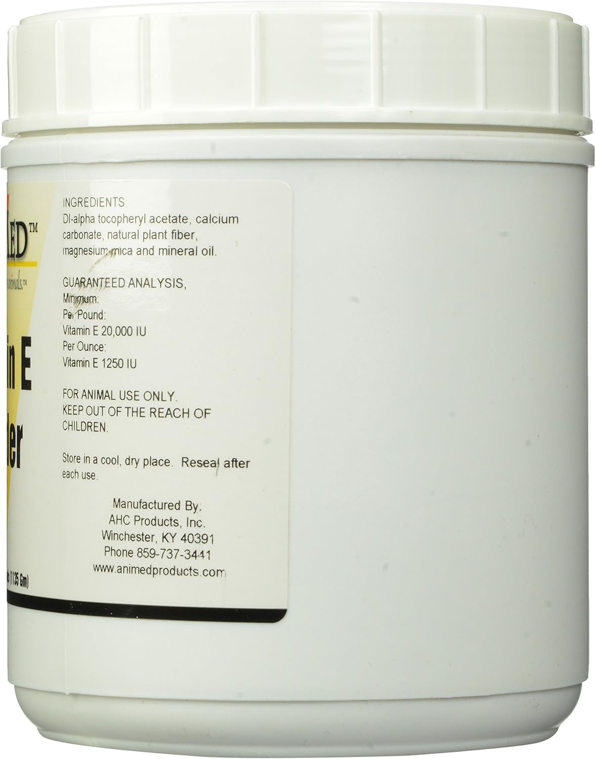 AniMed Vitamin E Powder Supplement for Horses, 2.5-Pound : Pet Supplies