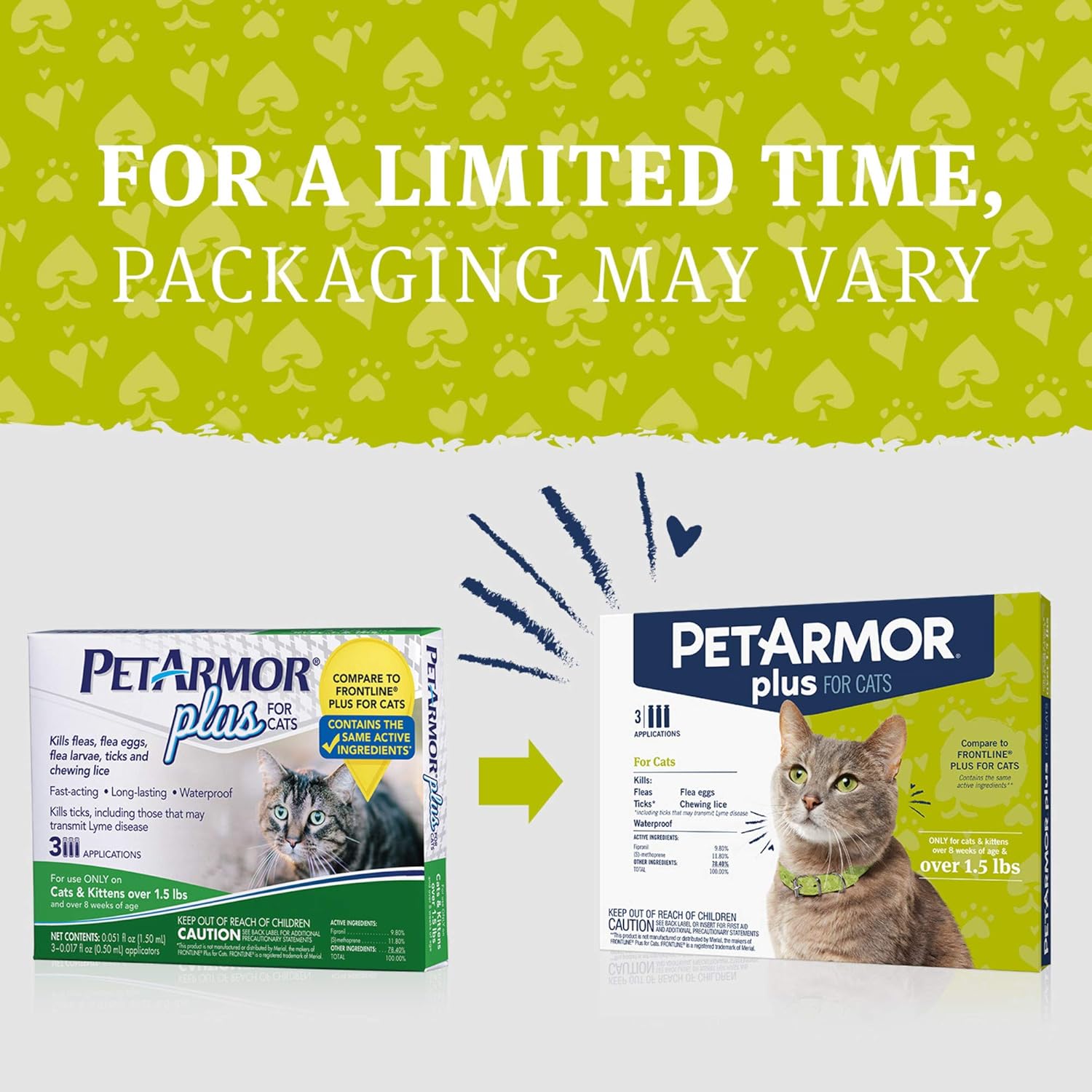Reviews PETARMOR Plus Flea & Tick Prevention for Cats with Fipronil
