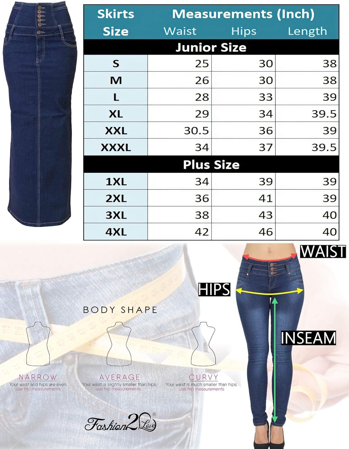 jean skirts for juniors knee length