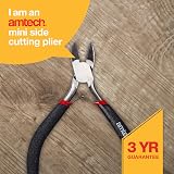 Amtech B3180 Mini Side Cutting Pliers - Spring Loaded view 2