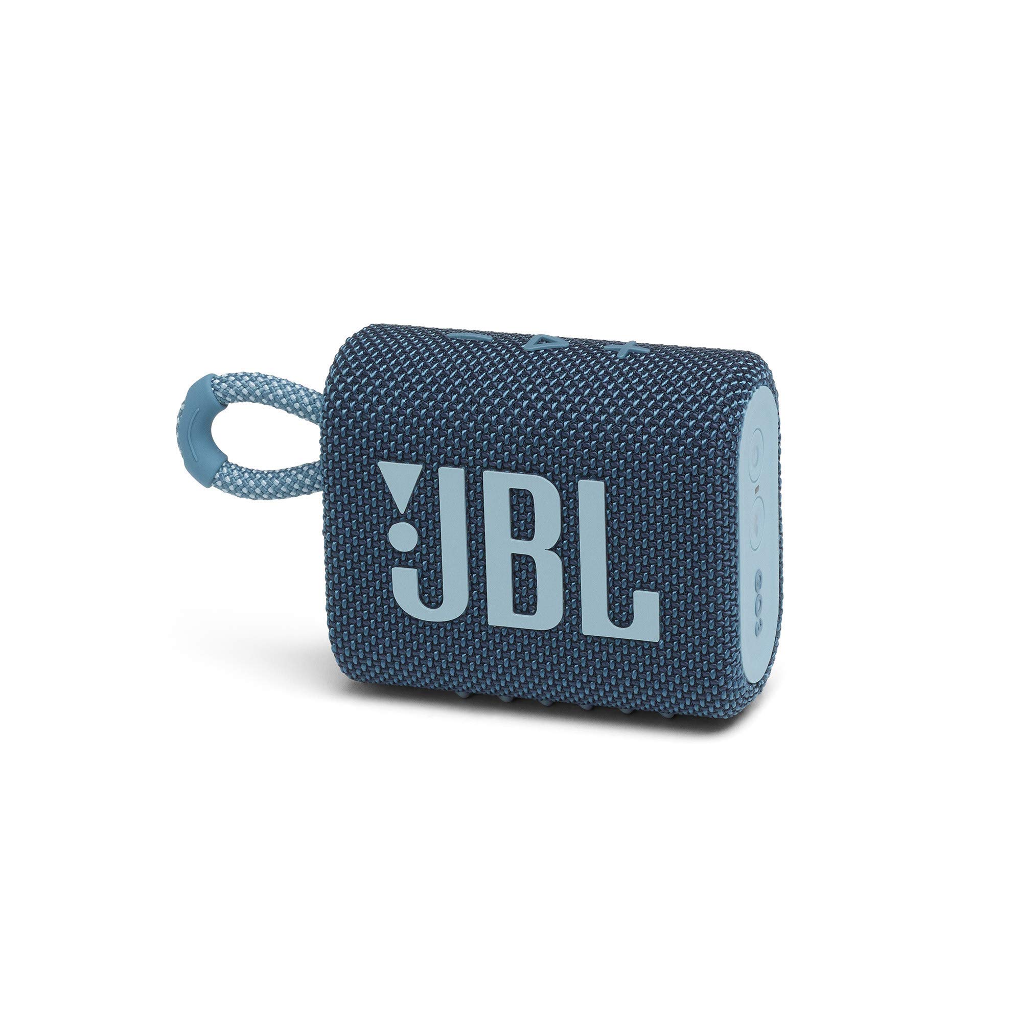 JBL GO3 Bluetoothスピーカー USB C充電/IP67防塵防水/パッシブラジエーター搭載/ポータブル/2020年モデル ブルー JBLGO3BLU商品画像