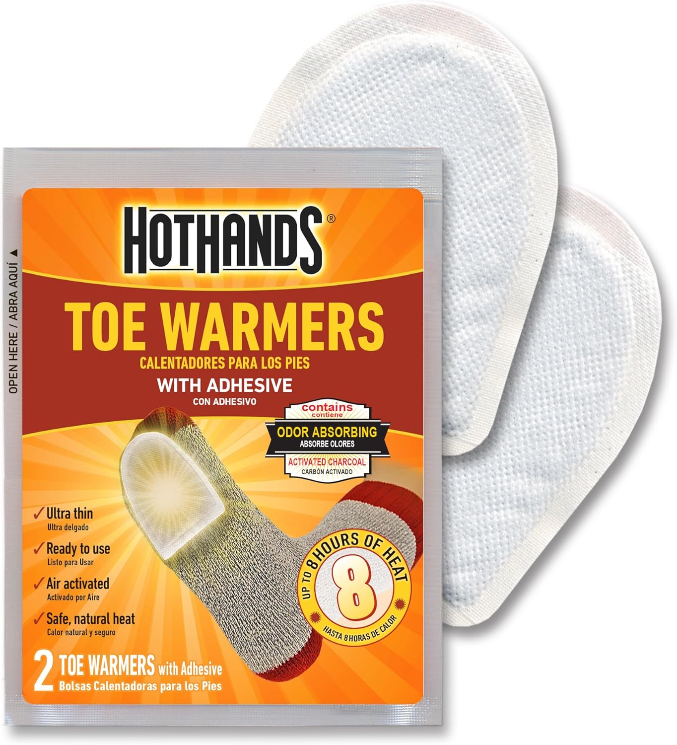 HotHands Toe Warmers 20 Pair: Sports & Outdoors