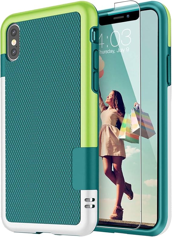 Amazon Com Hizansa Iphone Xs Max Case With Screen Protector Case