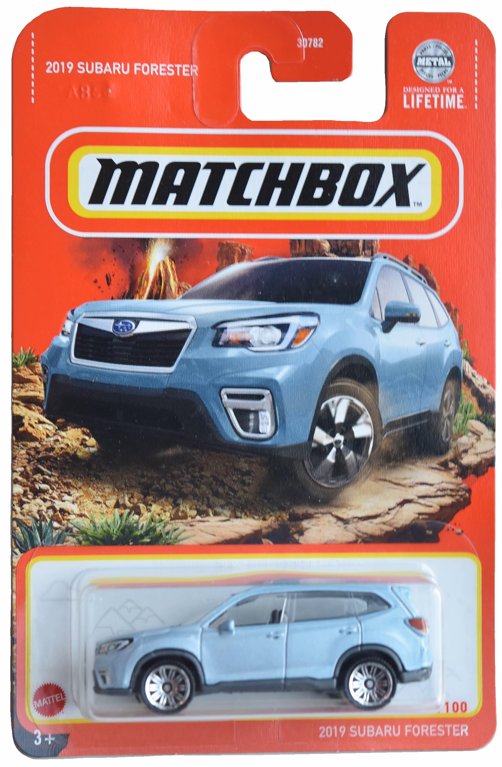 Matchbox 2019 Subaru Forester, Blue 78/100