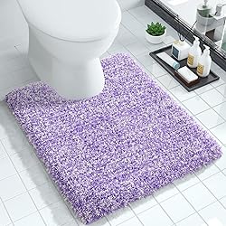Yimobra Toilet Rugs U Shaped Washable 24x20, Ultra