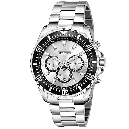 T04602-White 2X Chronograph with Date Display Watch - for Men