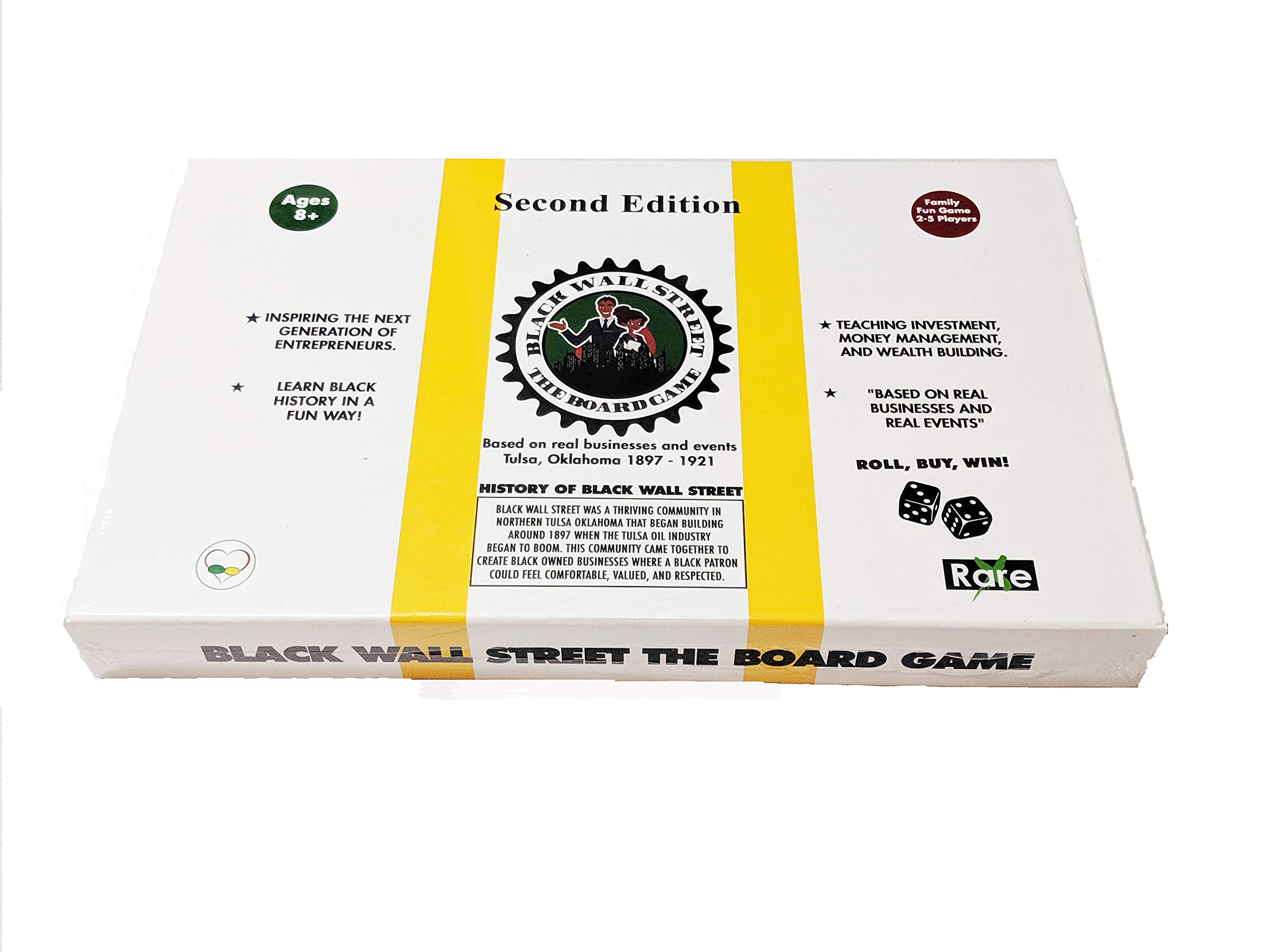 Black Wall Street The Board Game Second Edition (2nd Edition)