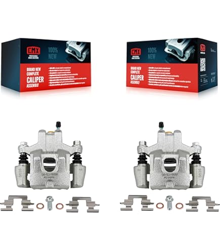 Aazon.co: PHILTOP 19-B2696 19-B2697 Rear Disc Brake Caliper Assebly