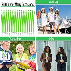 Patelai 120 Pcs Breakaway Lanyards with J Hook Bulk